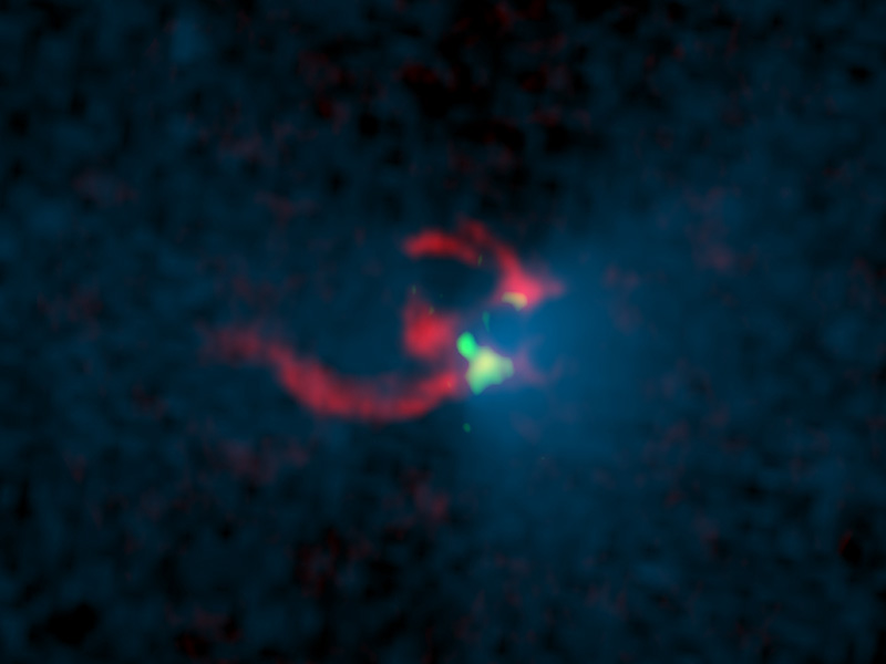 Illustration for article titled Peeking In On A Protostar and A Not-Quite-Star Hiding In Clouds of Chaos